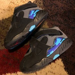 Jordan 8 Aqua Toddler Shoes Size 8c